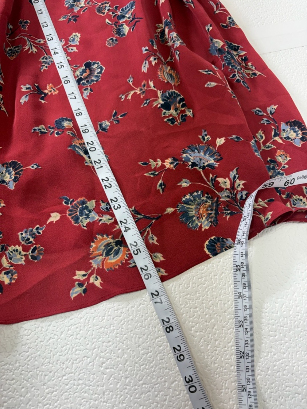 Joie Red Floral Halter Neck Blouse 3003 - Picture 8 of 8